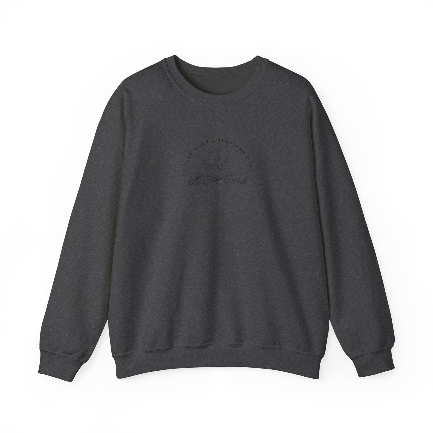 Floral Crewneck Sweatshirt - Cozy Unisex Fashion for Casual Gift, Relaxing Wardrobe Staple, Comfortable Everyday Wear, Spring Essentials