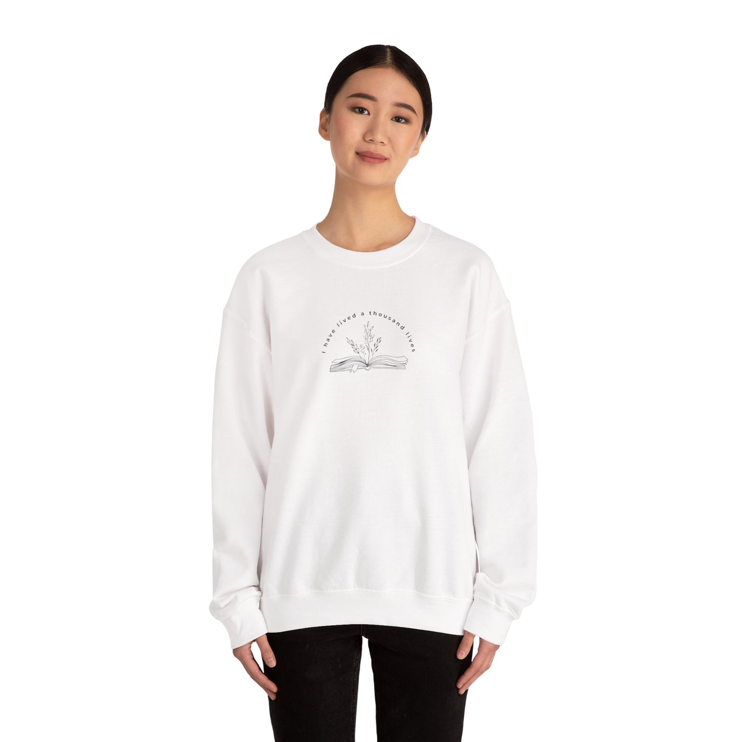 Floral Crewneck Sweatshirt - Cozy Unisex Fashion for Casual Gift, Relaxing Wardrobe Staple, Comfortable Everyday Wear, Spring Essentials