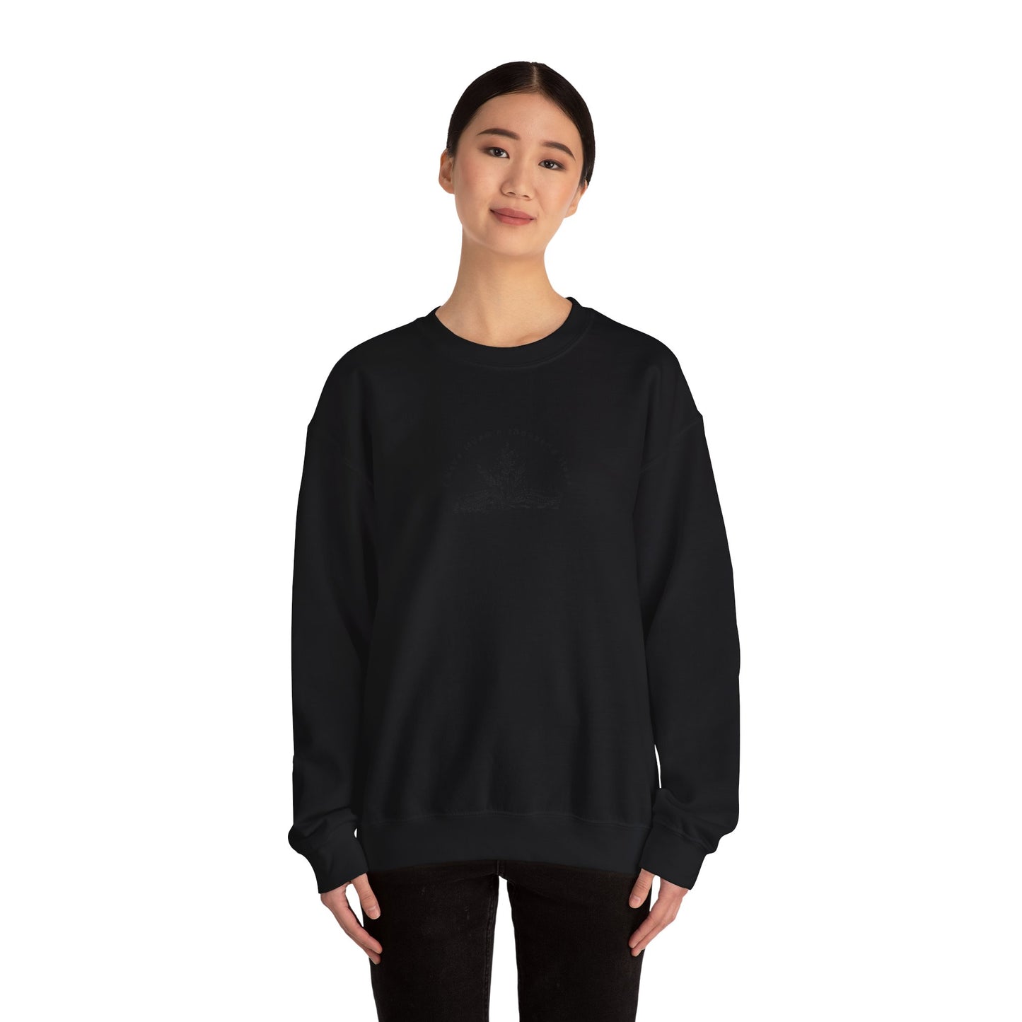 Floral Crewneck Sweatshirt - Cozy Unisex Fashion for Casual Gift, Relaxing Wardrobe Staple, Comfortable Everyday Wear, Spring Essentials