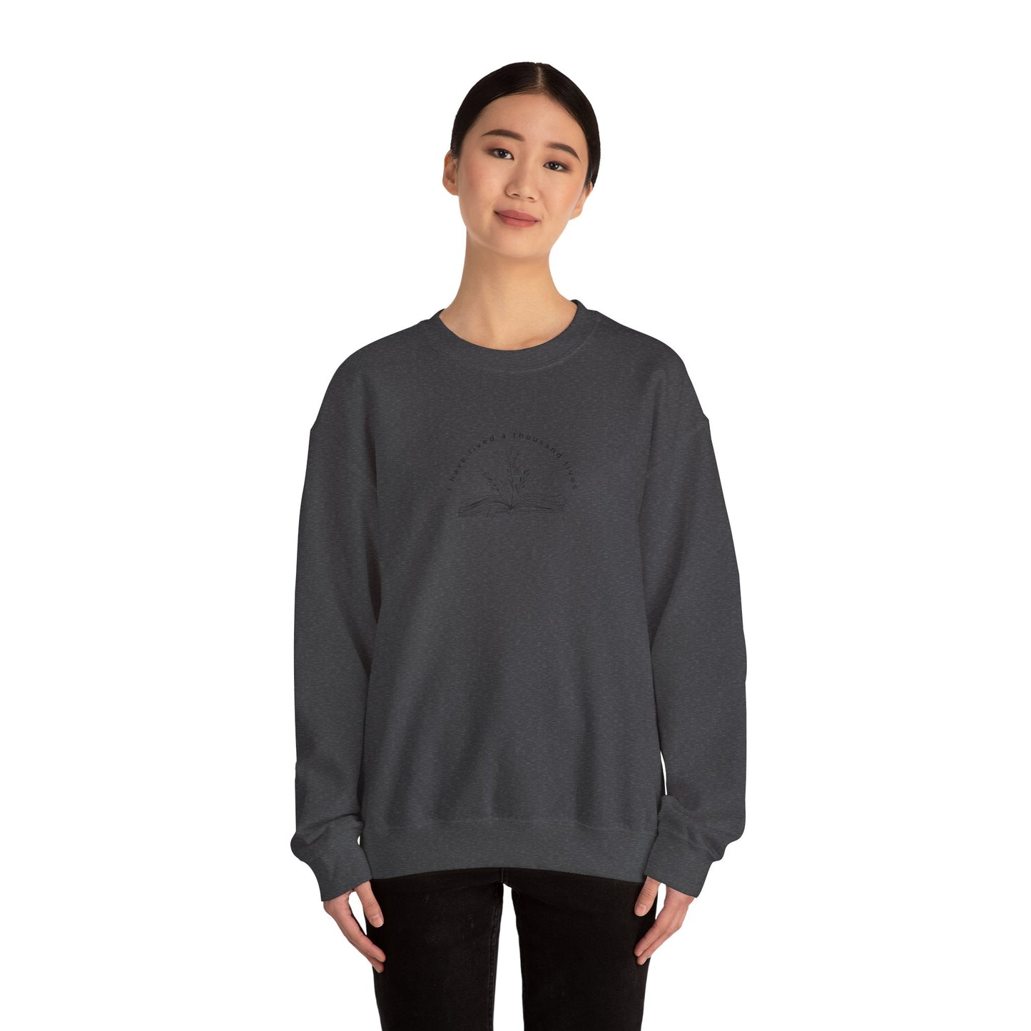 Floral Crewneck Sweatshirt - Cozy Unisex Fashion for Casual Gift, Relaxing Wardrobe Staple, Comfortable Everyday Wear, Spring Essentials