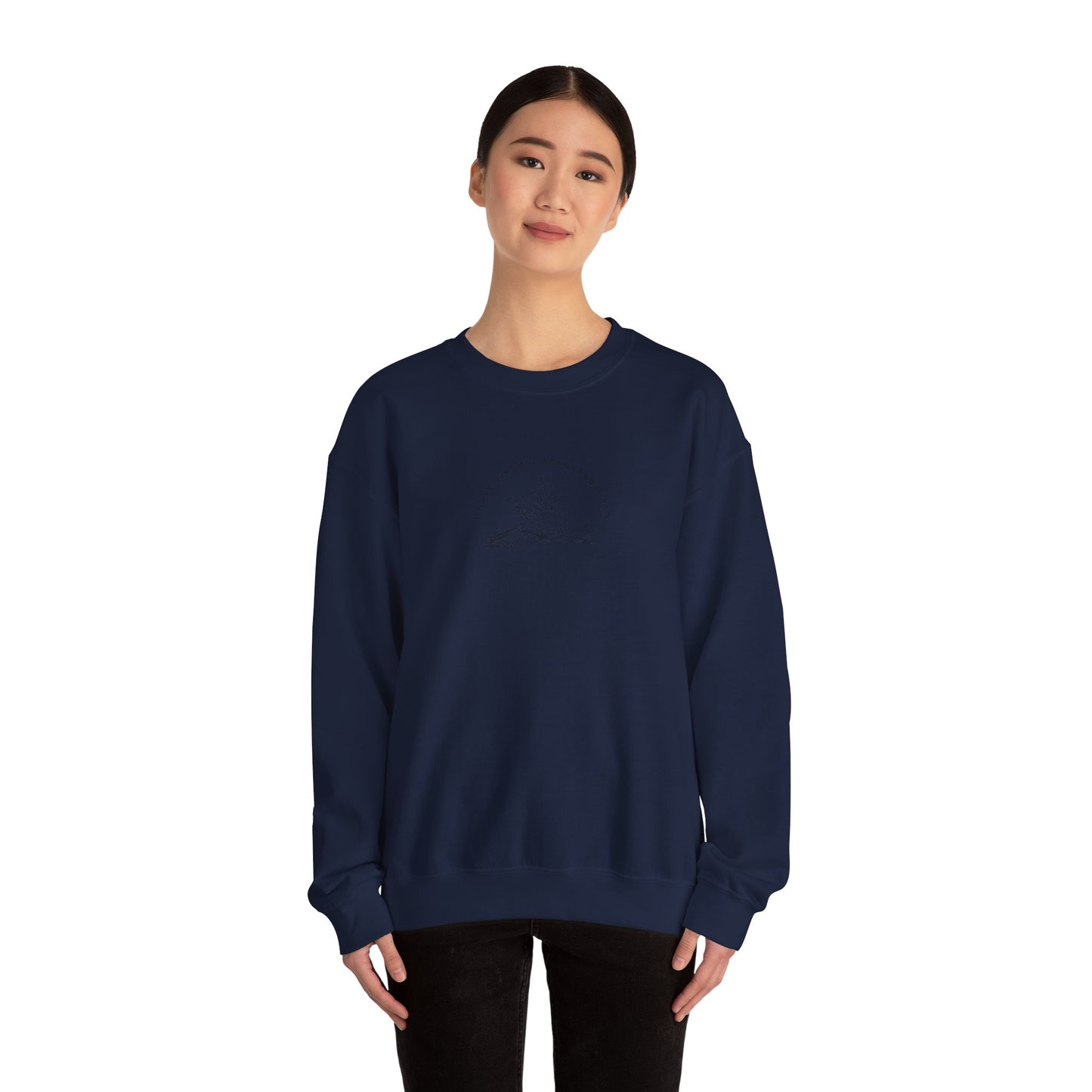 Floral Crewneck Sweatshirt - Cozy Unisex Fashion for Casual Gift, Relaxing Wardrobe Staple, Comfortable Everyday Wear, Spring Essentials
