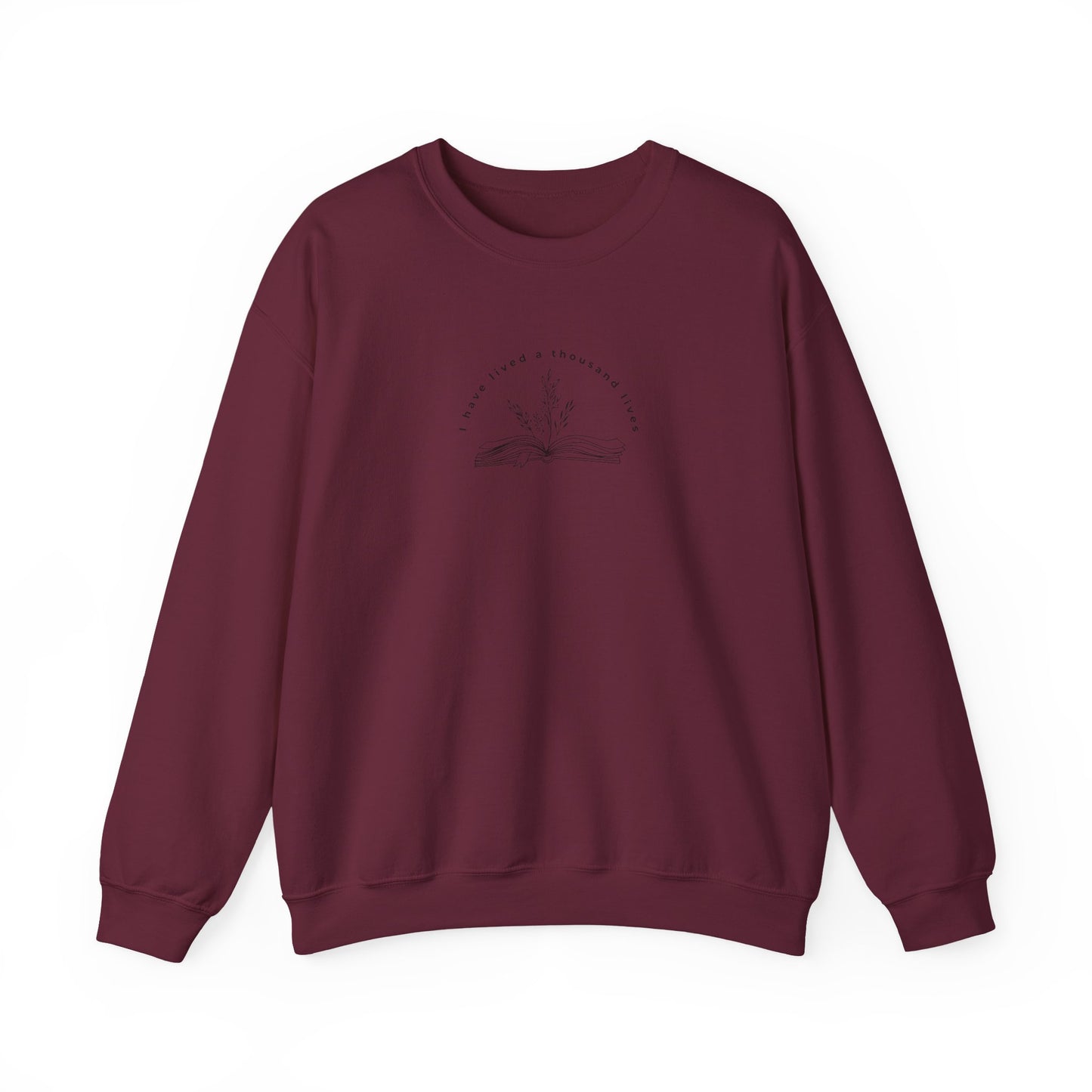 Floral Crewneck Sweatshirt - Cozy Unisex Fashion for Casual Gift, Relaxing Wardrobe Staple, Comfortable Everyday Wear, Spring Essentials