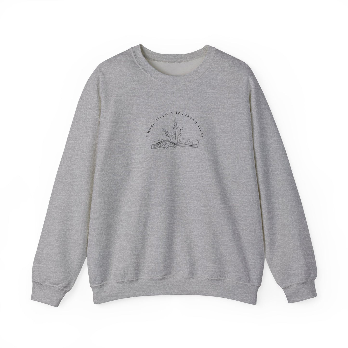 Floral Crewneck Sweatshirt - Cozy Unisex Fashion for Casual Gift, Relaxing Wardrobe Staple, Comfortable Everyday Wear, Spring Essentials